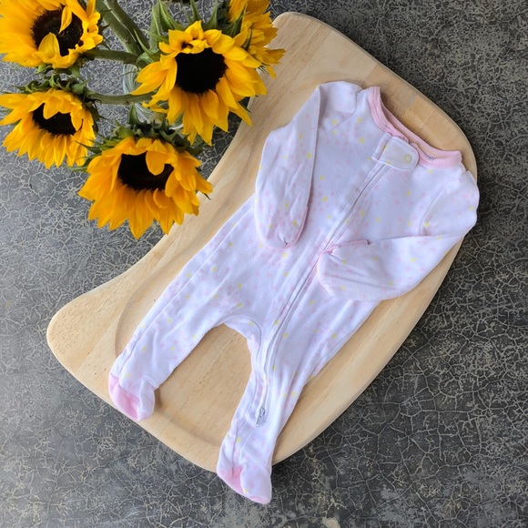 ✨ 3/$15 ✨ Cloud Island Baby Girl Footie Pajamas, Set of 2 - Picture 2 of 16